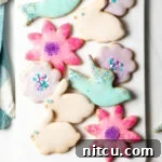 Best Cut Out Sugar Cookies + Sugar Cookie Icing