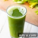 Detox Celery Juice Recipe #ASpicyPerspective #celery #celeryjuice #celeryjuicebenefits #medicalmedium