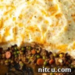 The Ultimate Cottage Pie Recipe #ASpicyPerspective #cottage #shepherds #pie #saintpatricksday #stpaddysday #irish #beef #onepot