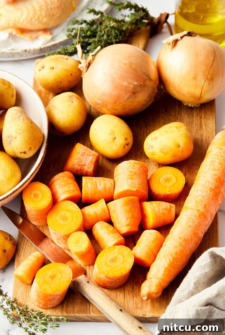 small-thankgiving-dinner.jpg Ingredients needed to make roasted Cornish hens.
