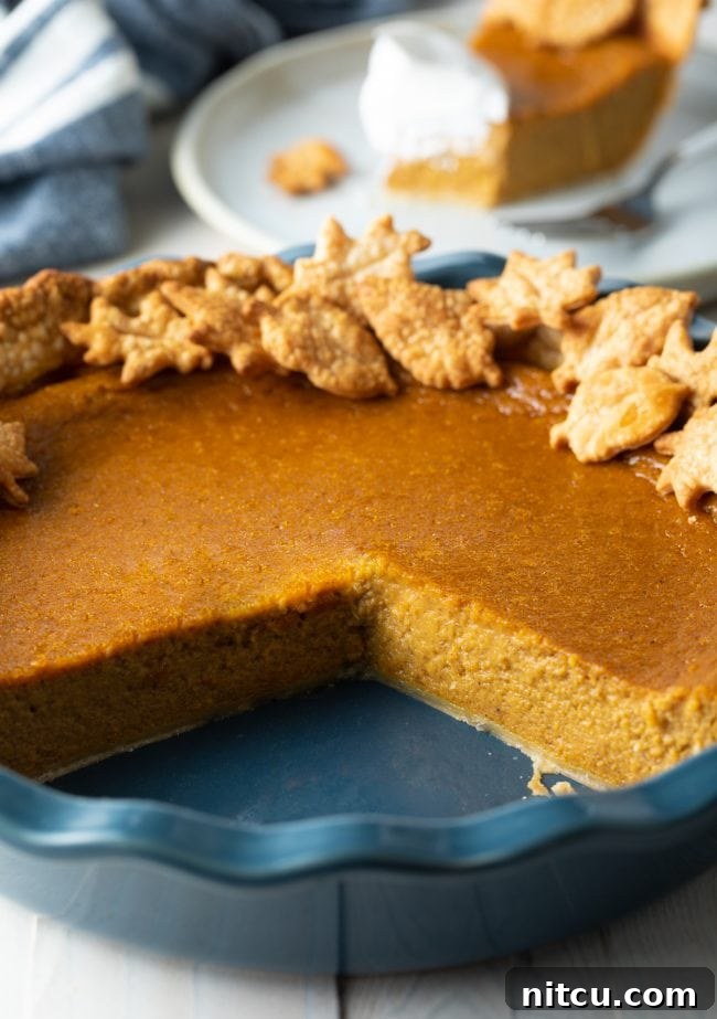 Libbys Classic Pumpkin Pie 4 Libbys Pumpkin pie with a few slices missing.