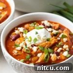 buffalo chicken chili