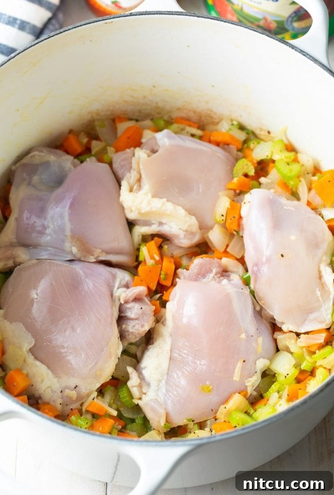 meat with chopped veggies