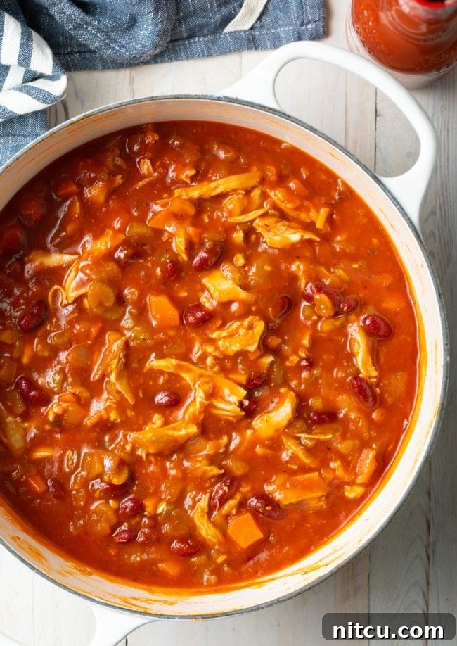 crockpot chicken chili