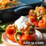 Savory Keto Bell Pepper Boats 11 Keto Taco Stuffed Peppers
