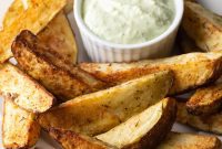 Crispy Golden Air Fryer Potato Wedges